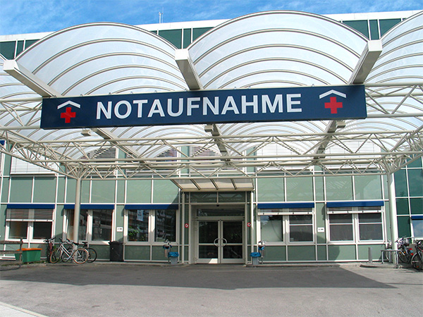 Eingang Notaufnahme